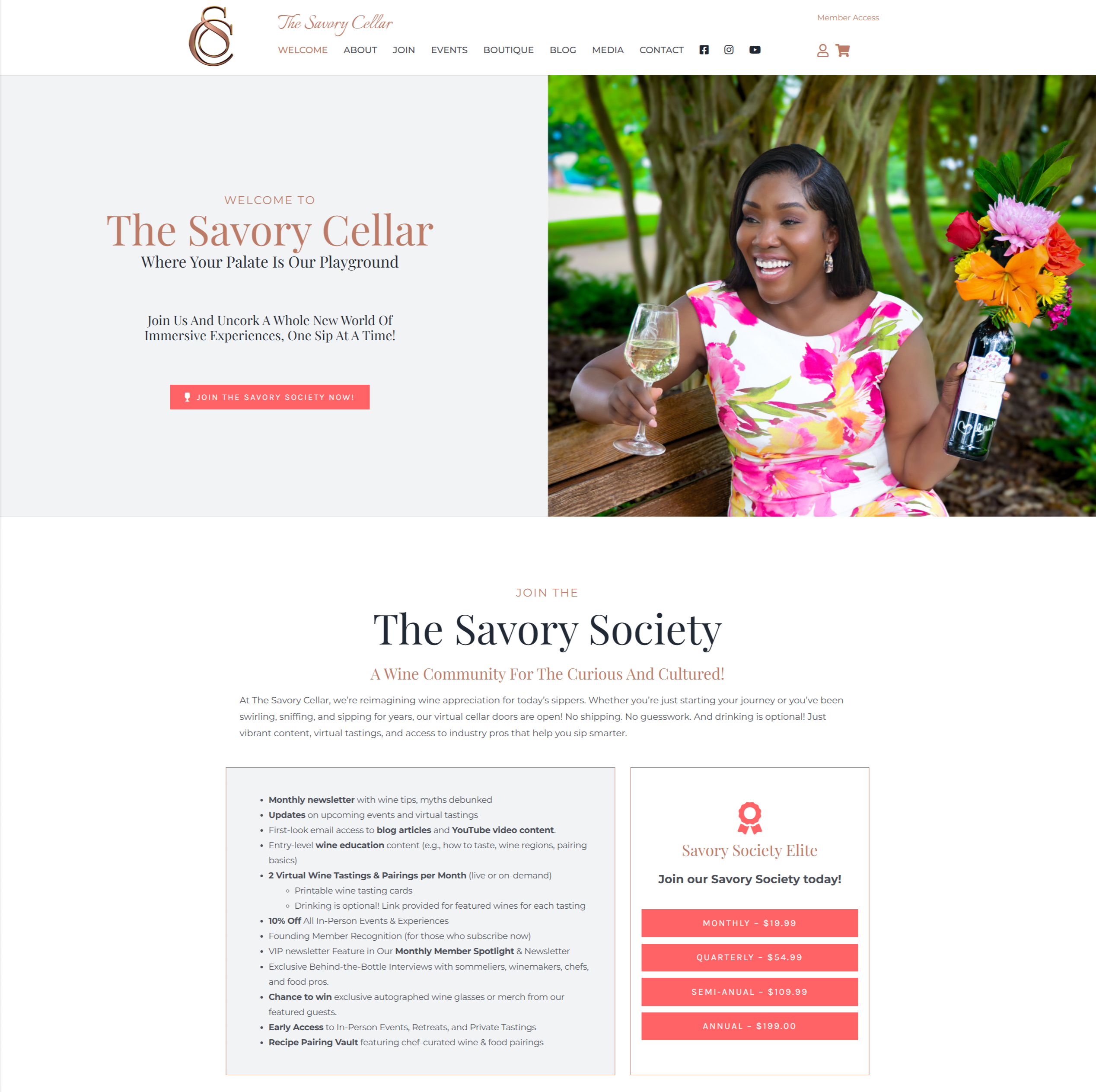 The Savory Cellar The Savory Cellar